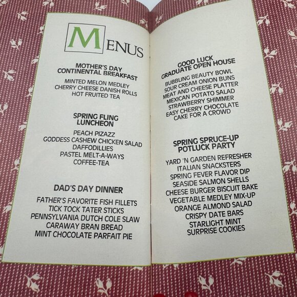 Pillsbury Festive Spring Recipes Cookbook 1982 Edition - Picture 6 of 6